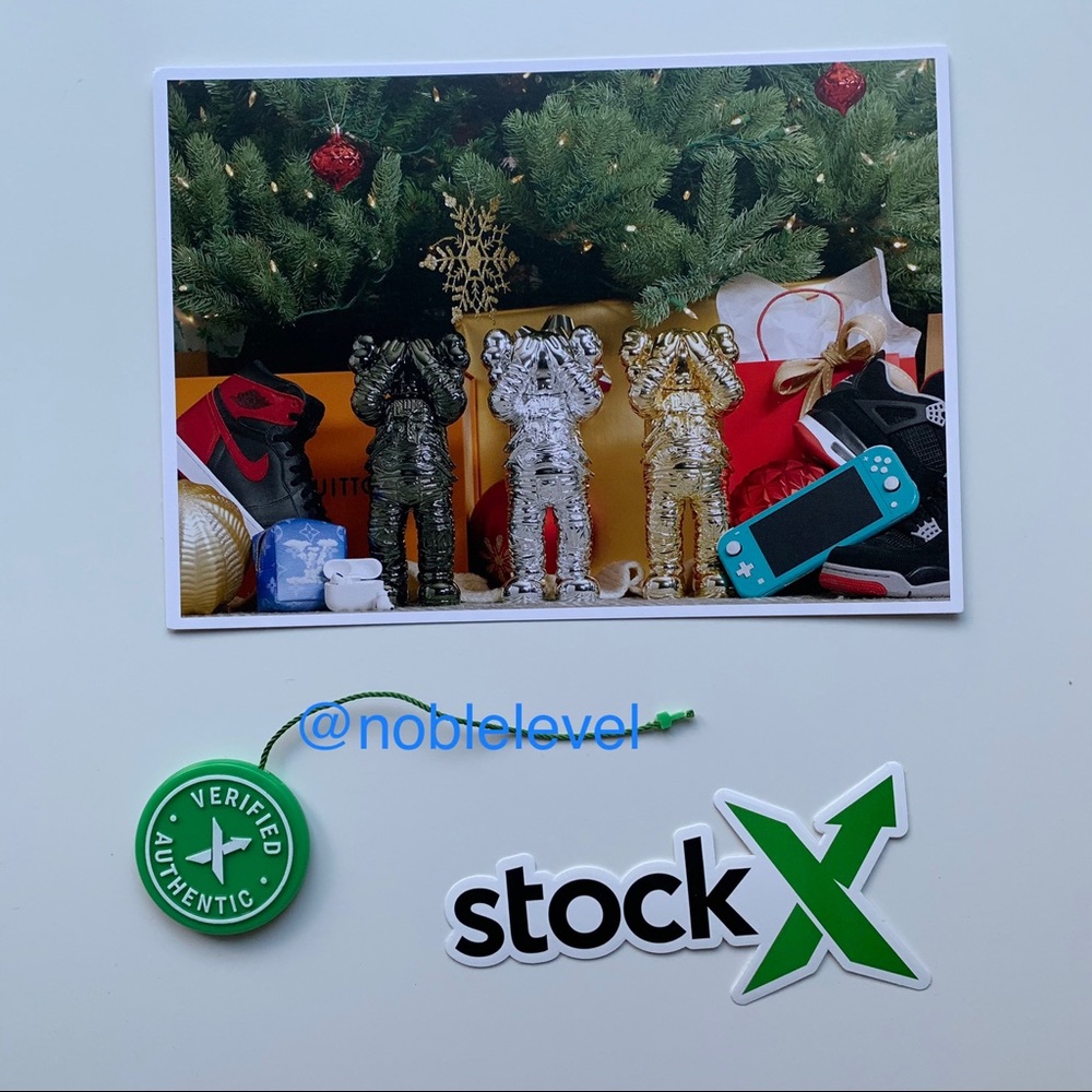 StockX Tag Sticker Verified Authentic Card Jordan